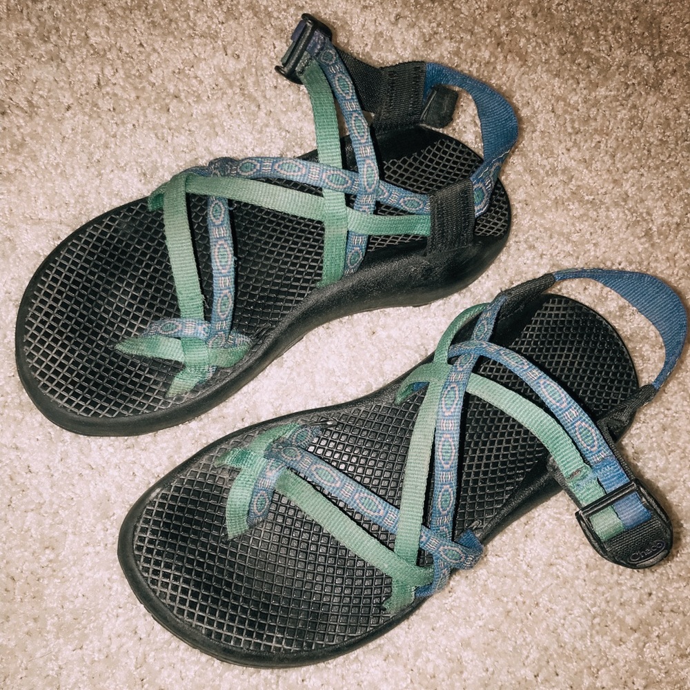 Two Strap - Toe Strap Blue Chacos
